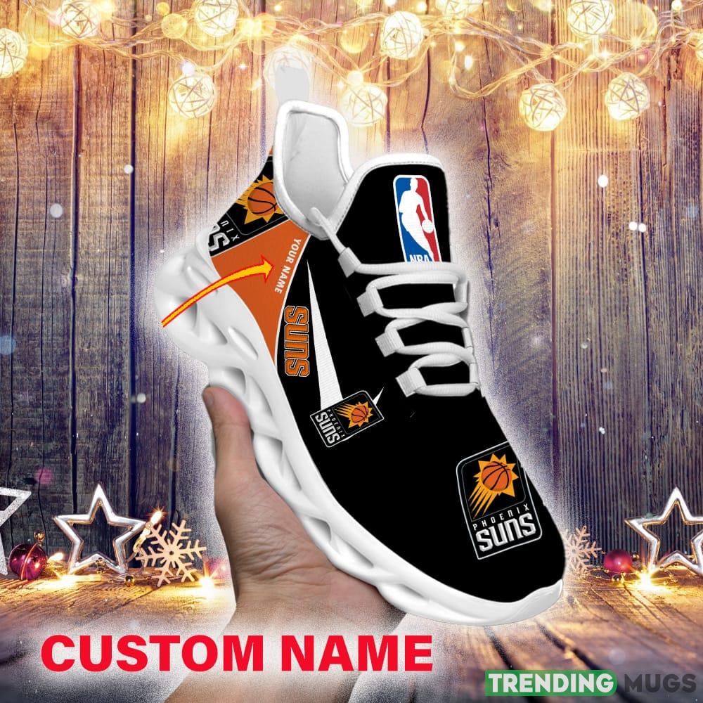 Phoenix Suns Custom Name NBA Max Soul Shoes Gift For Fans Running Sneaker Max Soul Phoenix Suns Custom Name NBA Max Soul Shoes Gift For Fans Running Sneaker Max Soul