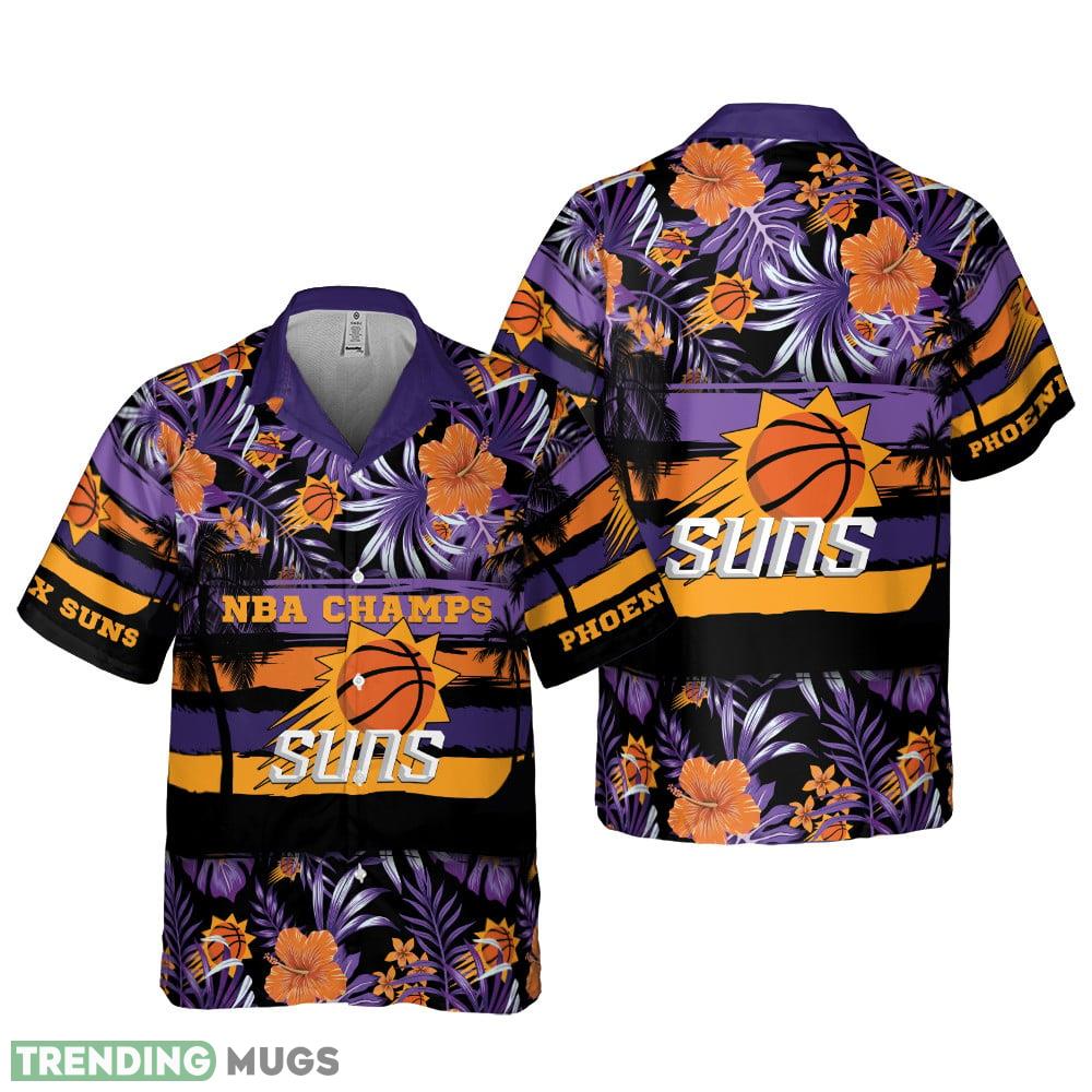 Phoenix Suns Organic Hawaiian Shirt For Men And Women Gift Floral Aloha Beach - Phoenix Suns Organic Hawaiian Shirt For Men And Women Gift Floral Aloha Beach