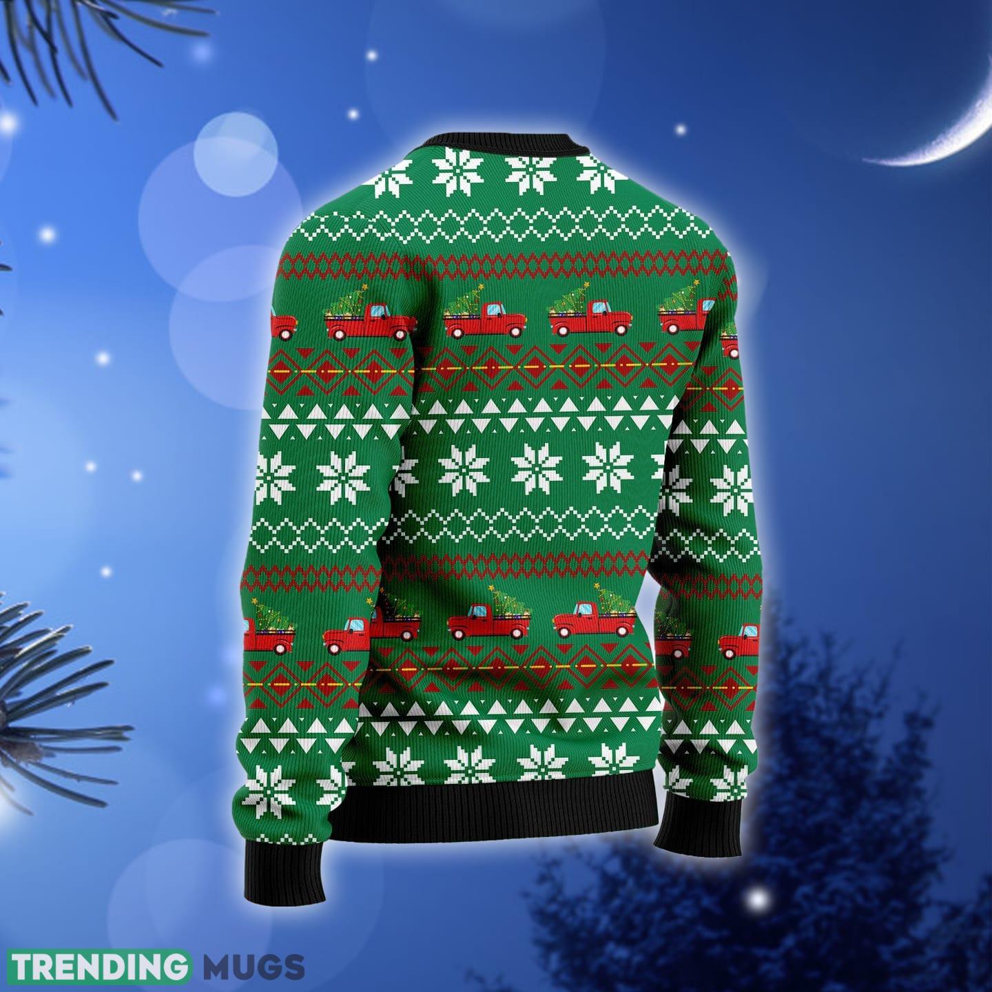 Pickup Truck Ugly Christmas Sweater Gift Men Women 3D Sweater Pickup Truck Ugly Christmas Sweater Gift Men Women 3D Sweater