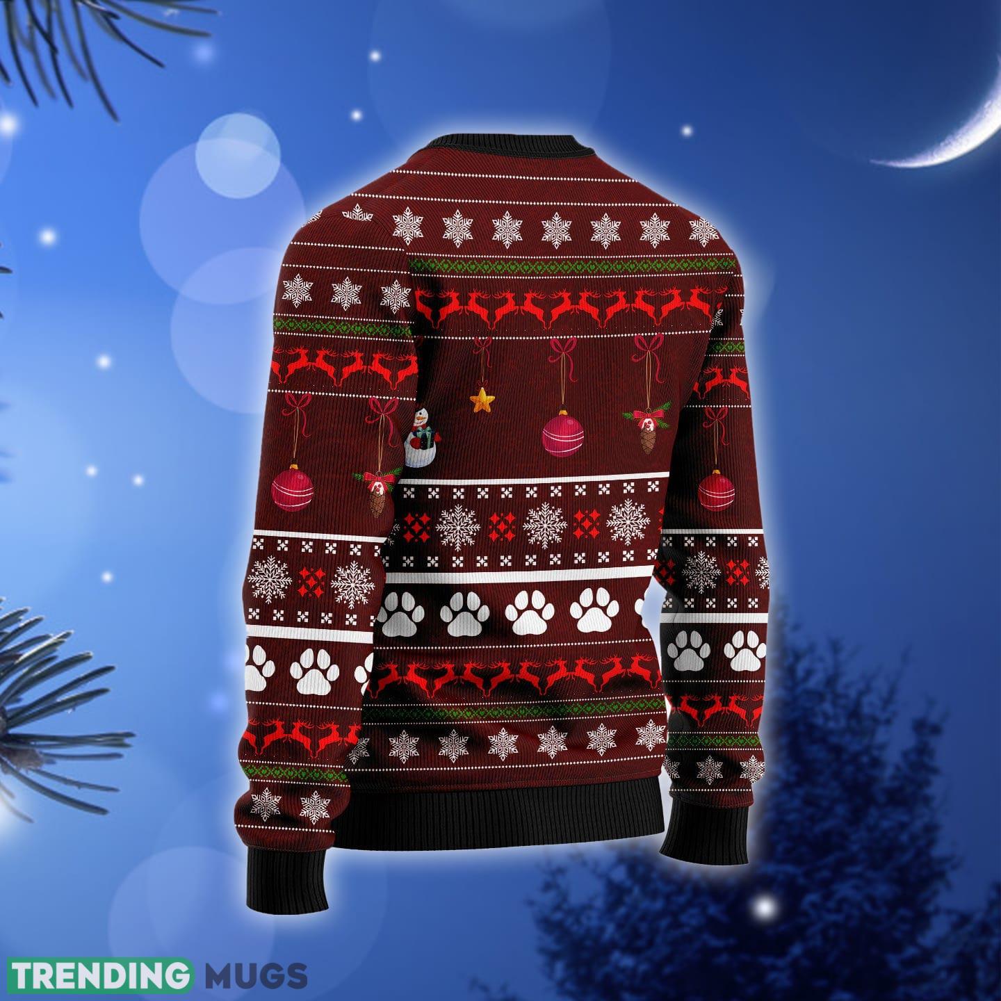 Pit Bull Santa‘s Favorite Ho Ugly Christmas Sweater Gift Men Women 3D Sweater Pit Bull Santa‘s Favorite Ho Ugly Christmas Sweater Gift Men Women 3D Sweater