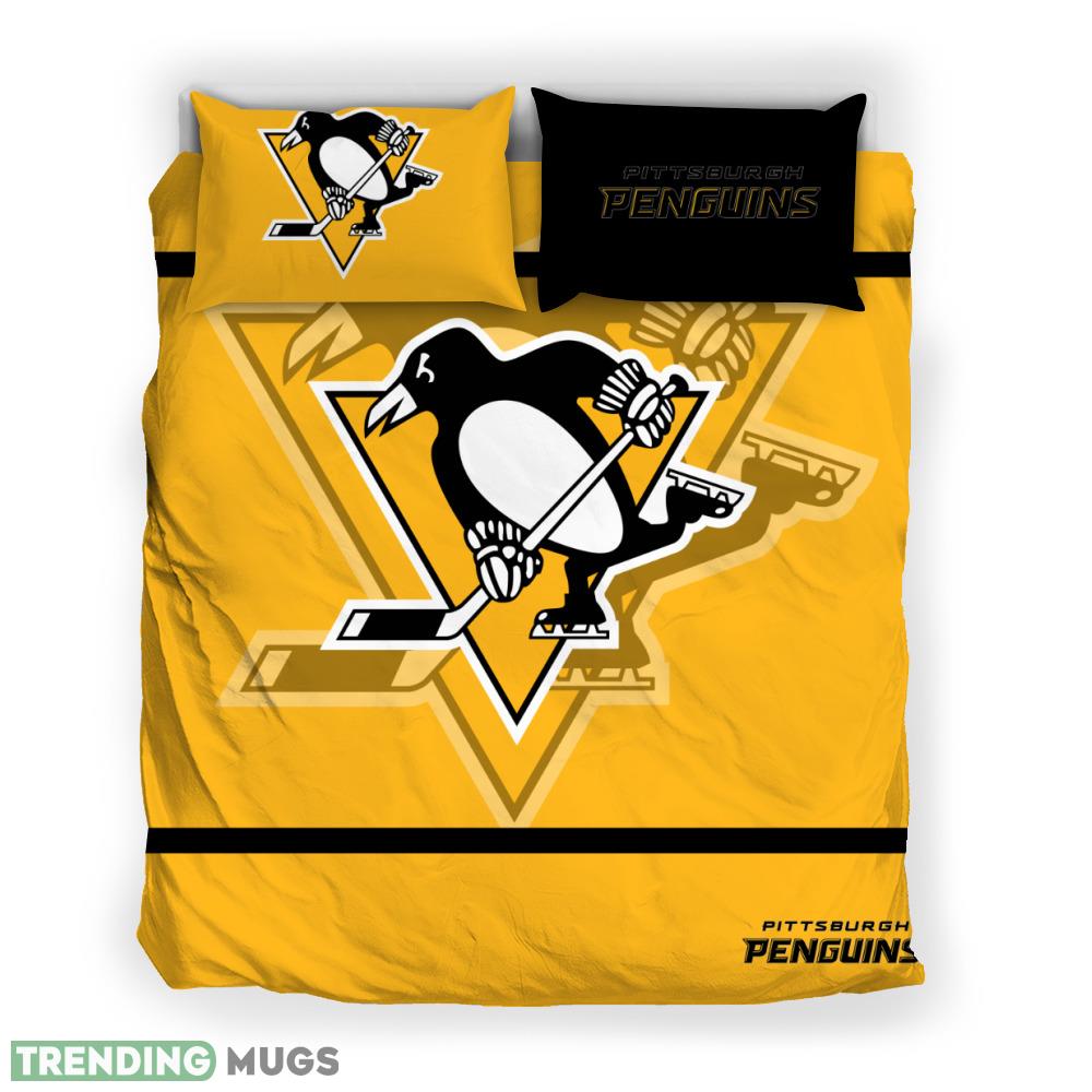 Pittsburgh Penguins Quilt Sets Full Size Bedding Version 2023-3D Quilt Sets Full Size Bedding - Pittsburgh Penguins Bedding Set Version 2023-3D Bedding Set_2