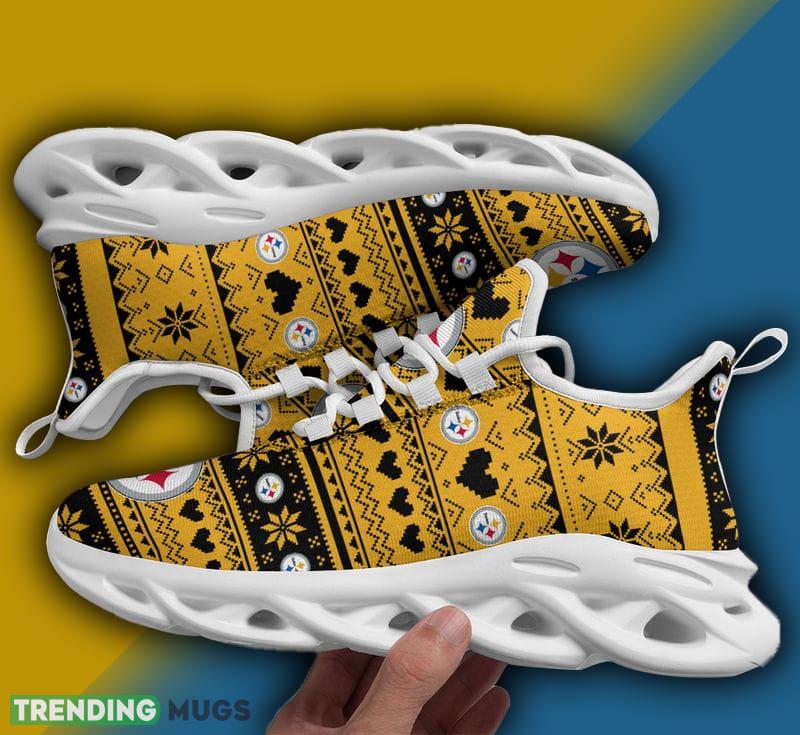 Pittsburgh Steelers X-max Patterns Max Soul Shoes Recognizable Christmas Sneakers - Pittsburgh Steelers X-max Patterns Max Soul Shoes Christmas Sneakers Photo 1 Pittsburgh Steelers X-max Patterns Max Soul Shoes Recognizable Christmas Sneakers - Pittsburgh Steelers X-max Patterns Max Soul Shoes Christmas Sneakers Photo 1