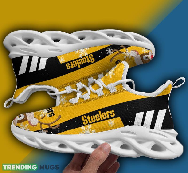 Pittsburgh Steelers X-max Reindeer Max Soul Shoes Symbol Christmas Sneakers - Pittsburgh Steelers X-max Reindeer Max Soul Shoes Christmas Sneakers Photo 1 Pittsburgh Steelers X-max Reindeer Max Soul Shoes Symbol Christmas Sneakers - Pittsburgh Steelers X-max Reindeer Max Soul Shoes Christmas Sneakers Photo 1