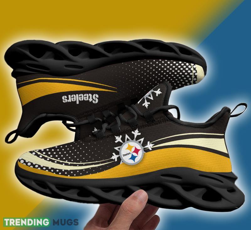 Pittsburgh Steelers Xmas Pattern Max Soul Shoes Trademark Christmas Sneakers - Pittsburgh Steelers Xmas Pattern Max Soul Shoes Christmas Sneakers Photo 6 Pittsburgh Steelers Xmas Pattern Max Soul Shoes Trademark Christmas Sneakers - Pittsburgh Steelers Xmas Pattern Max Soul Shoes Christmas Sneakers Photo 6