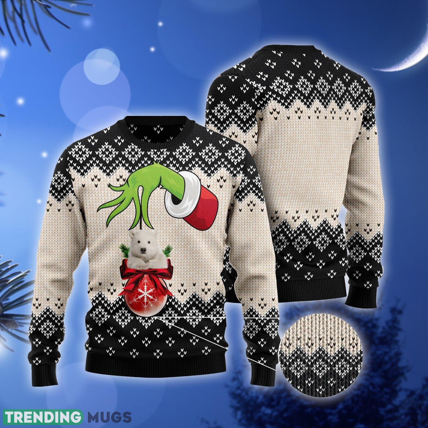 Polar Bear Xmas Ball Ugly Christmas Sweater Gift Men Women 3D Sweater Polar Bear Xmas Ball Ugly Christmas Sweater Gift Men Women 3D Sweater