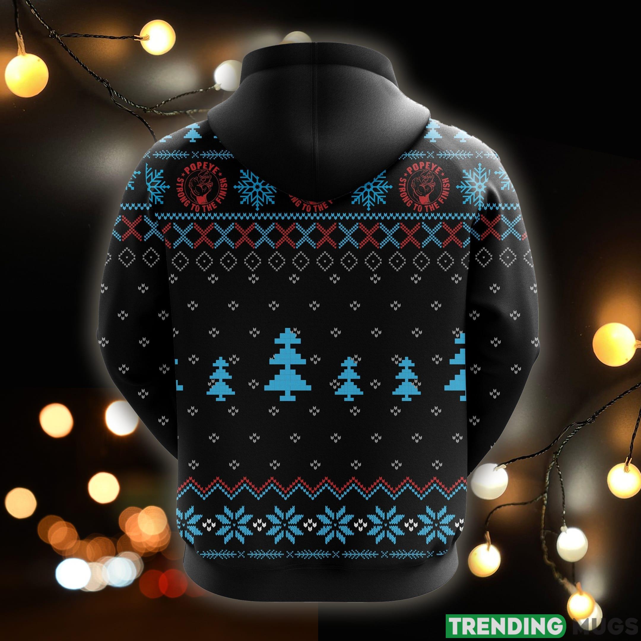 Popeye Strong Christmas Cute Noel Mc Ugly 3D Hoodie All Over Print Gift For Men Women 3D Hoodies Popeye Strong Christmas Cute Noel Mc Ugly 3D Hoodie All Over Print Gift For Men Women 3D Hoodies