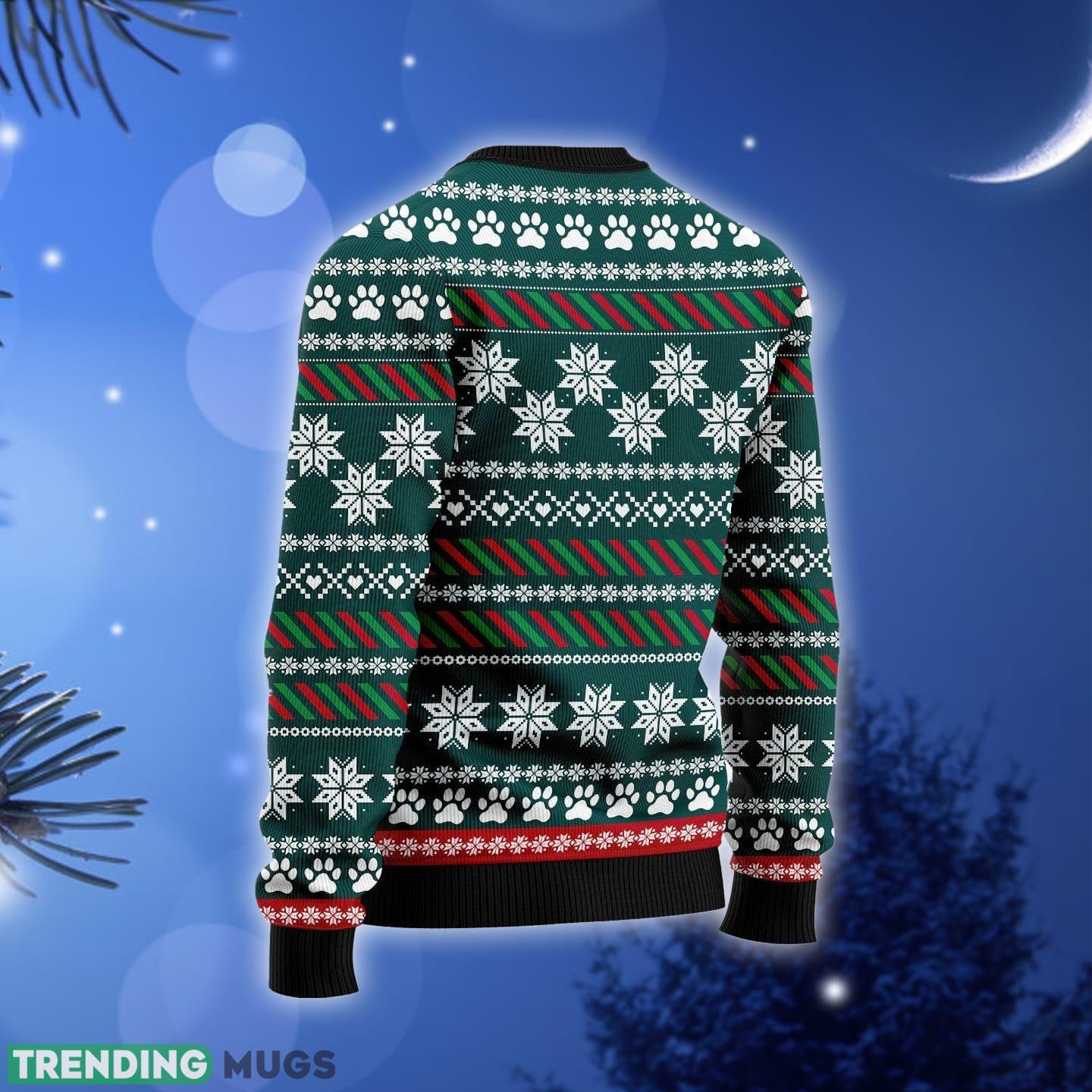 Pug Santa Paws Ugly Christmas Sweater Gift Men Women 3D Sweater Pug Santa Paws Ugly Christmas Sweater Gift Men Women 3D Sweater