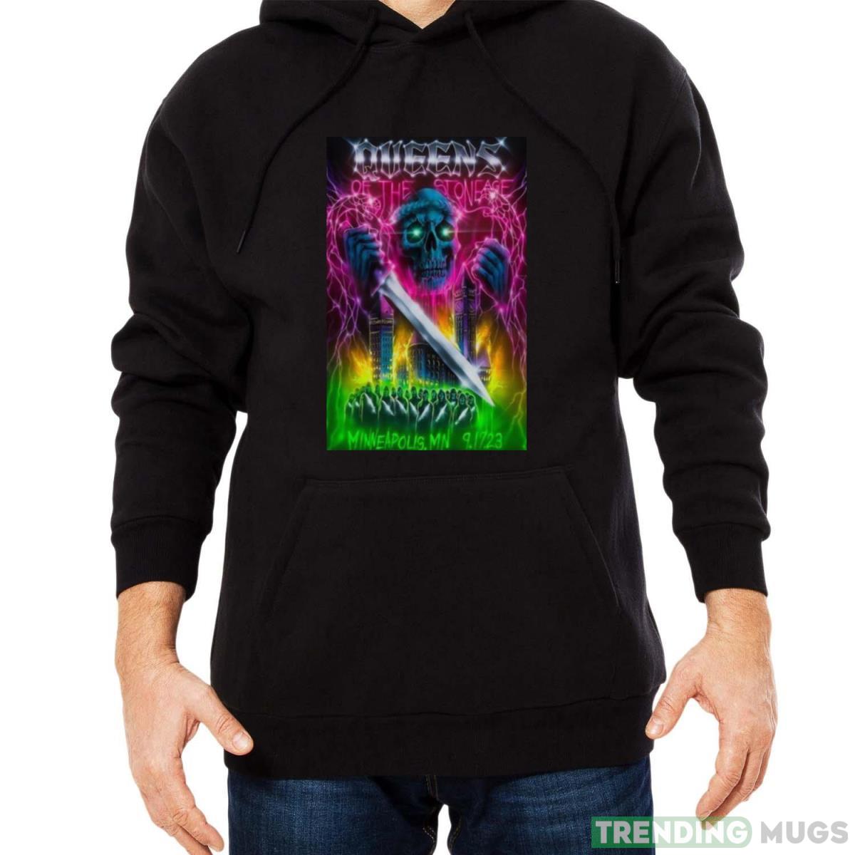 Queens Of The Stone Age The Armory Minneapolis Mn September 17 2023 T shirt Dark Shirt Queens Of The Stone Age The Armory Minneapolis Mn September 17 2023 T shirt Dark Shirt