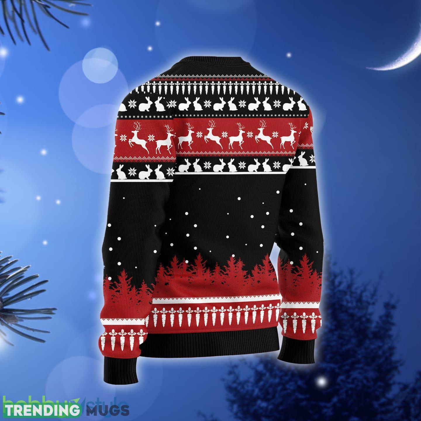 Rabbit Tree Ugly Christmas Sweater Gift Men Women 3D Sweater Rabbit Tree Ugly Christmas Sweater Gift Men Women 3D Sweater