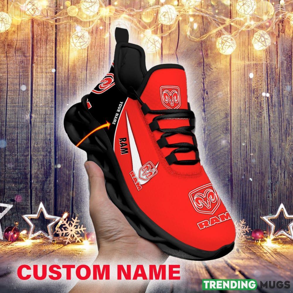 RAM Custom Name Car Max Soul Shoes Gift For Fans Running Sneaker - RAM Personalized Car Max Soul Shoes_1
