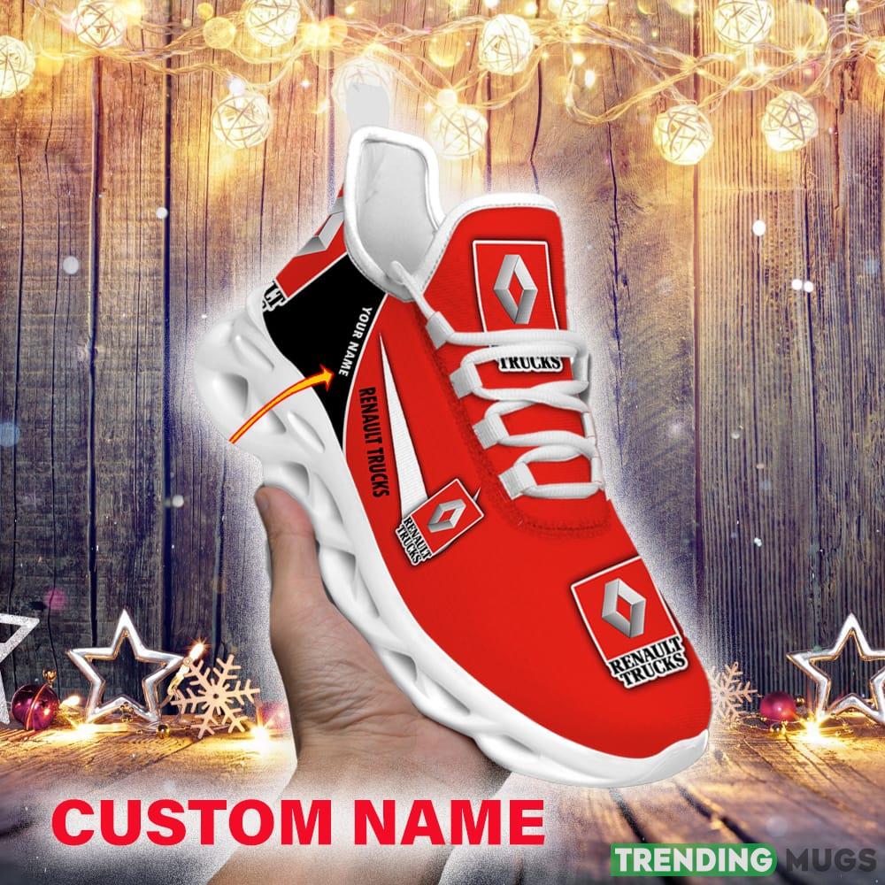 Renault Trucks Custom Name Truck Max Soul Shoes Gift For Fans Running Sneaker Max Soul Renault Trucks Custom Name Truck Max Soul Shoes Gift For Fans Running Sneaker Max Soul