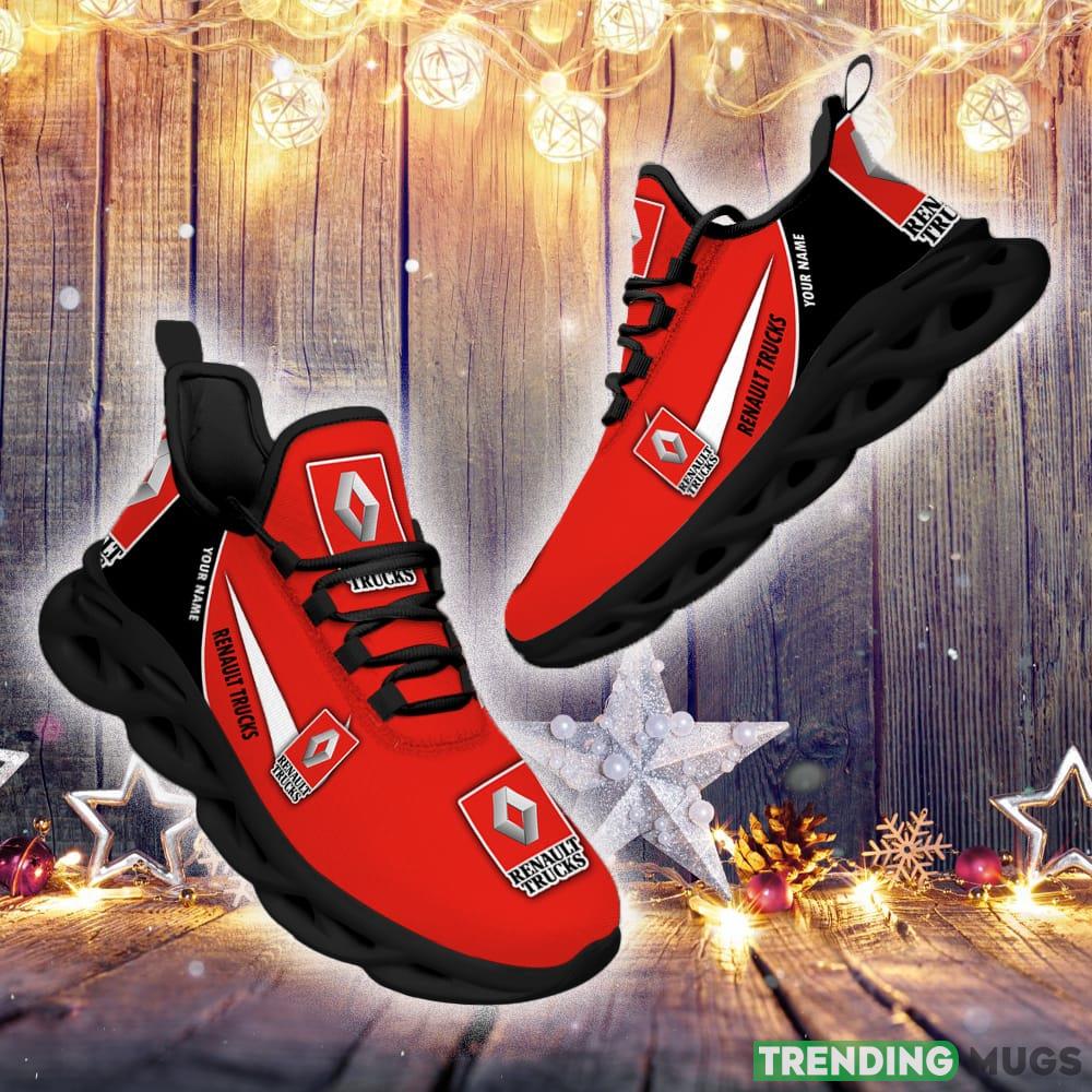 Renault Trucks Custom Name Truck Max Soul Shoes Gift For Fans Running Sneaker Max Soul Renault Trucks Custom Name Truck Max Soul Shoes Gift For Fans Running Sneaker Max Soul
