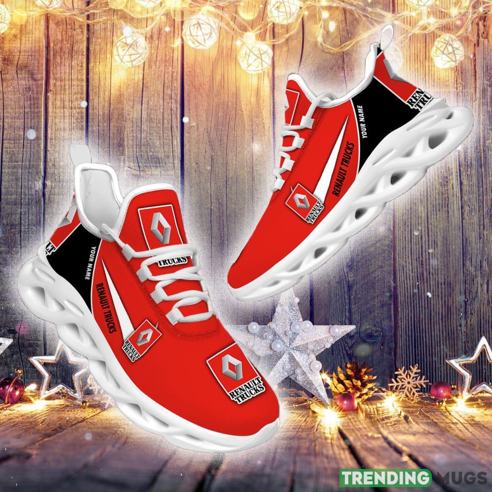 Renault Trucks Custom Name Truck Max Soul Shoes Gift For Fans Running Sneaker Max Soul Renault Trucks Custom Name Truck Max Soul Shoes Gift For Fans Running Sneaker Max Soul