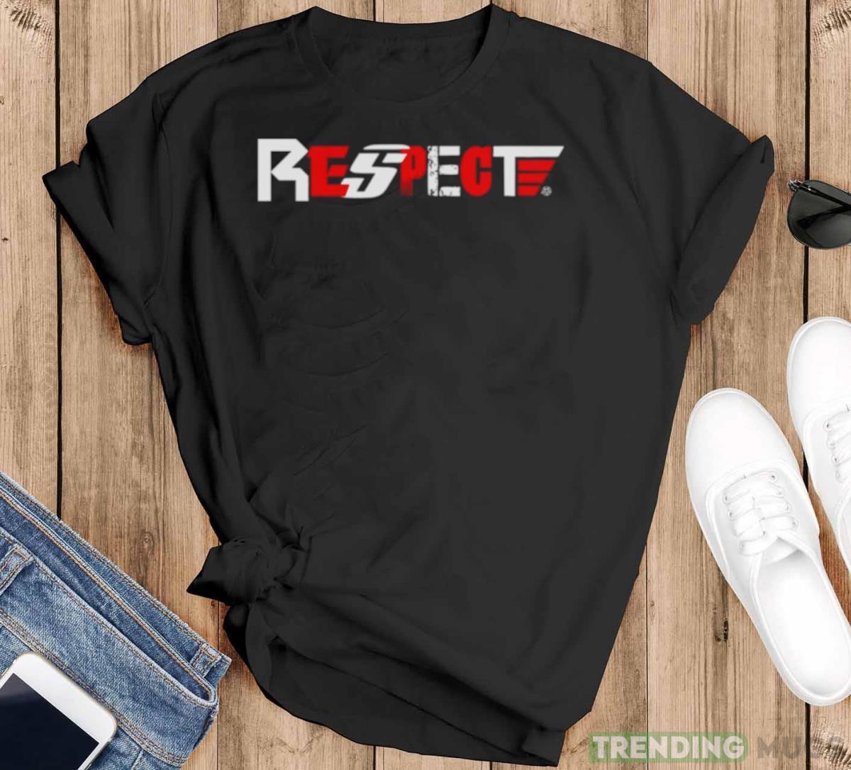Respect Action shirt - Black T-Shirt Respect Action shirt - Black T-Shirt