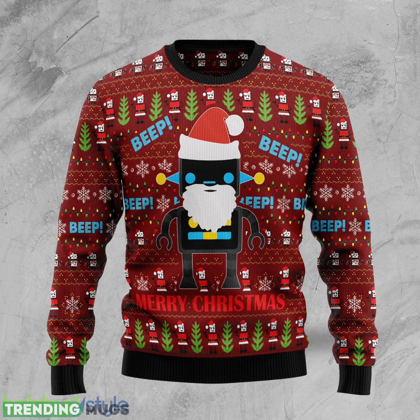 Robot Santa Ugly Christmas Sweater Gift Men Women - Robot Santa Ugly Christmas Sweater Gift Men Women_1 Robot Santa Ugly Christmas Sweater Gift Men Women - Robot Santa Ugly Christmas Sweater Gift Men Women_1