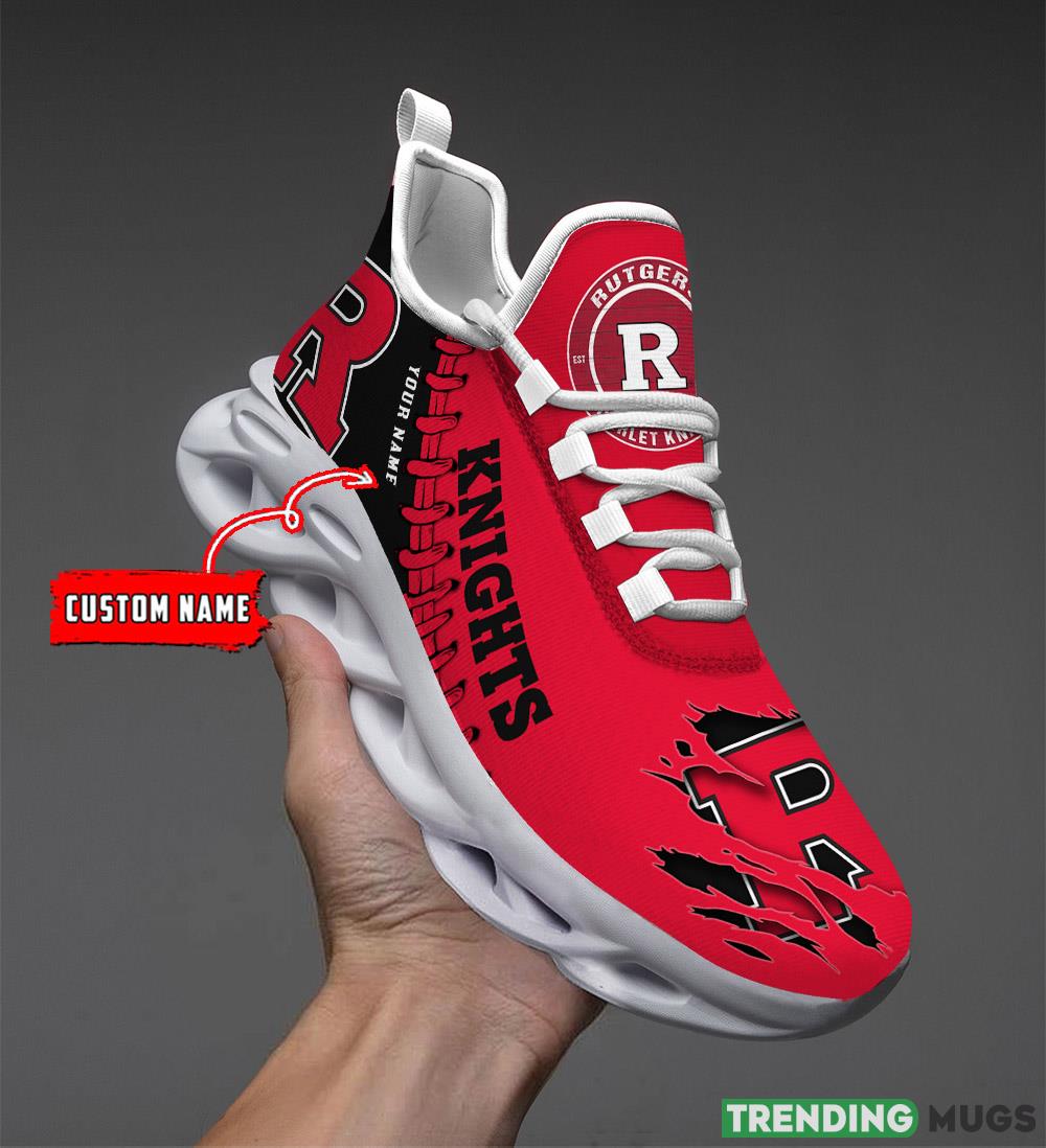 Rutgers Scarlet Knights Custom Name Max Soul Shoes Chunky Sneakers Gift For Fans - Rutgers Scarlet Knights Personalized Max Soul Shoes_1 Rutgers Scarlet Knights Custom Name Max Soul Shoes Chunky Sneakers Gift For Fans - Rutgers Scarlet Knights Personalized Max Soul Shoes_1