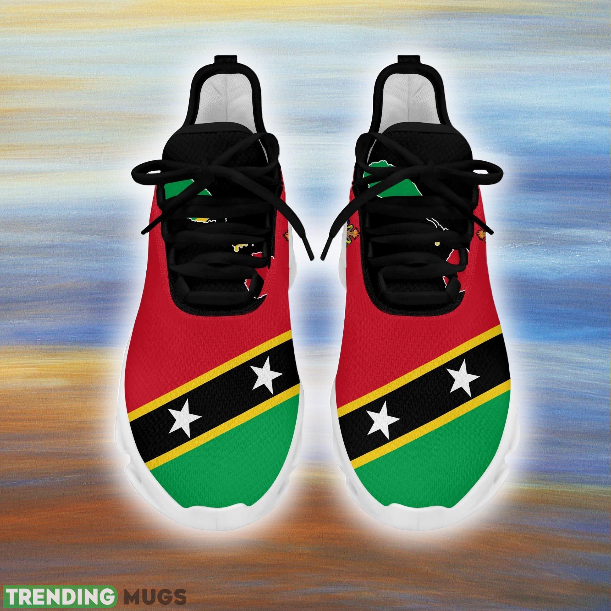Saint Kitts Nevis Vacation Max Soul Shoes Unisex Sneakers For Men And Women Gift - Saint Kitts Nevis Hibiscus Clunky Max Soul Shoes Unisex Sneakers Saint Kitts Nevis Vacation Max Soul Shoes Unisex Sneakers For Men And Women Gift - Saint Kitts Nevis Hibiscus Clunky Max Soul Shoes Unisex Sneakers