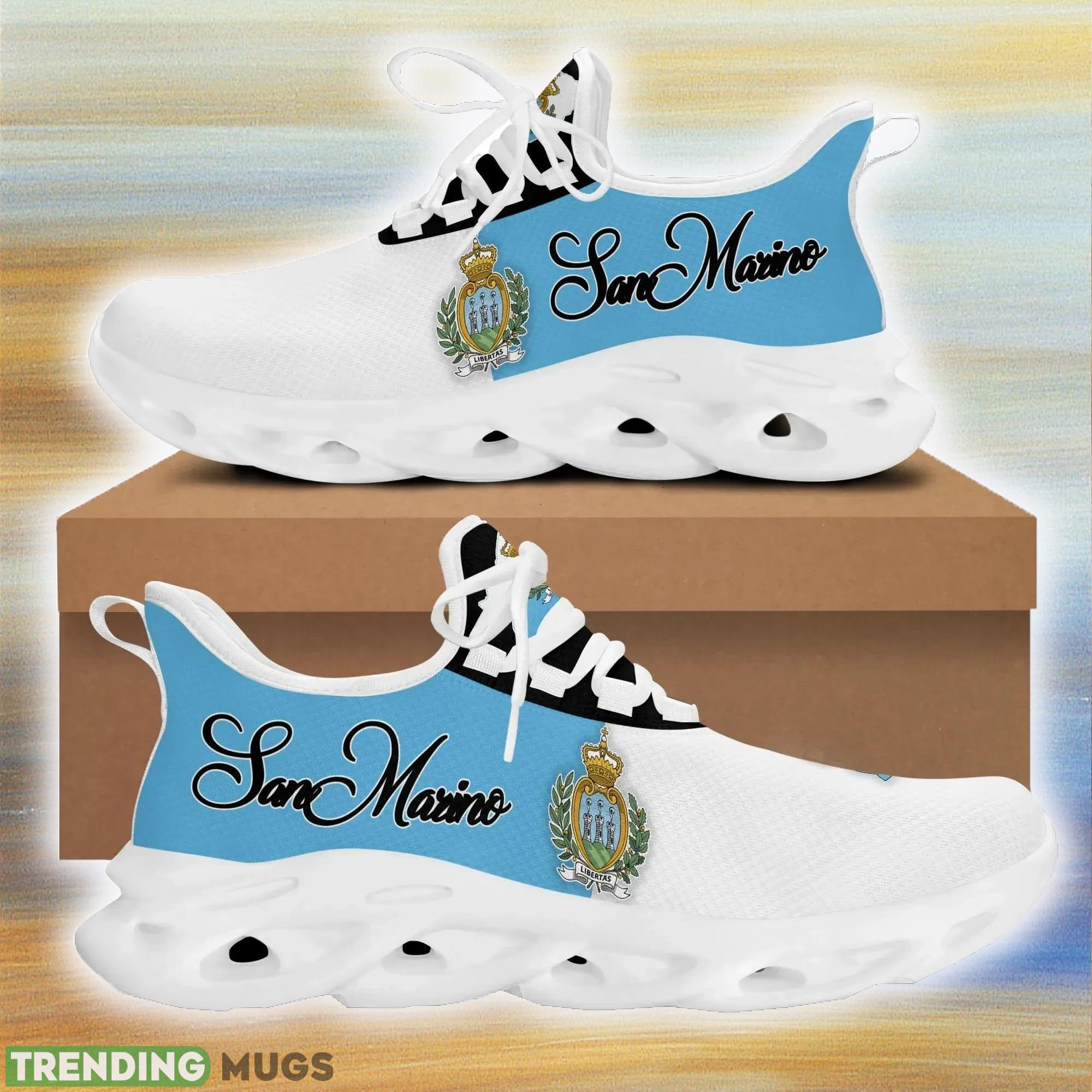 Saint Marino Max Soul Shoes Unisex Sneakers For Men And Women Gift Max Soul Saint Marino Max Soul Shoes Unisex Sneakers For Men And Women Gift Max Soul