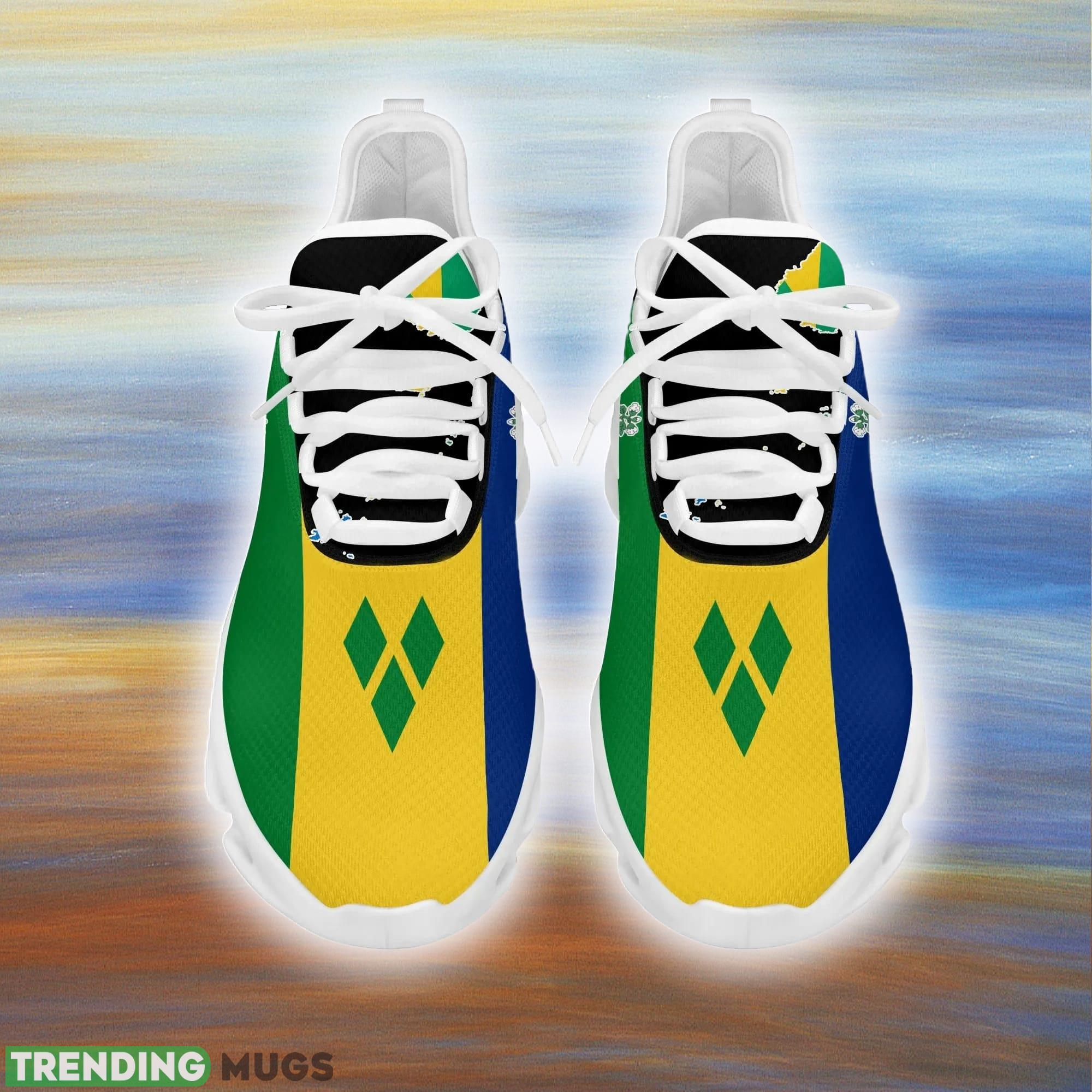 Saint Vincent _ The Grenadines Clunky Max Soul Shoes For Men And Women Sports Unisex Sneakers - Saint Vincent The Grenadines Famous Clunky Max Soul Shoes Unisex Sneakers Saint Vincent _ The Grenadines Clunky Max Soul Shoes For Men And Women Sports Unisex Sneakers - Saint Vincent The Grenadines Famous Clunky Max Soul Shoes Unisex Sneakers