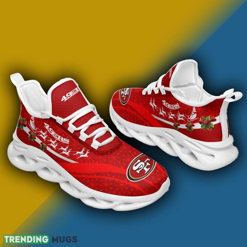 San Francisco 49ers Christmas Pattern Max Soul Shoes Forward Christmas Sneakers Max Soul San Francisco 49ers Christmas Pattern Max Soul Shoes Forward Christmas Sneakers Max Soul