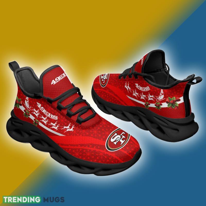 San Francisco 49ers Christmas Pattern Max Soul Shoes Forward Christmas Sneakers - San Francisco 49ers Christmas Pattern Max Soul Shoes Christmas Sneakers Photo 7 San Francisco 49ers Christmas Pattern Max Soul Shoes Forward Christmas Sneakers - San Francisco 49ers Christmas Pattern Max Soul Shoes Christmas Sneakers Photo 7