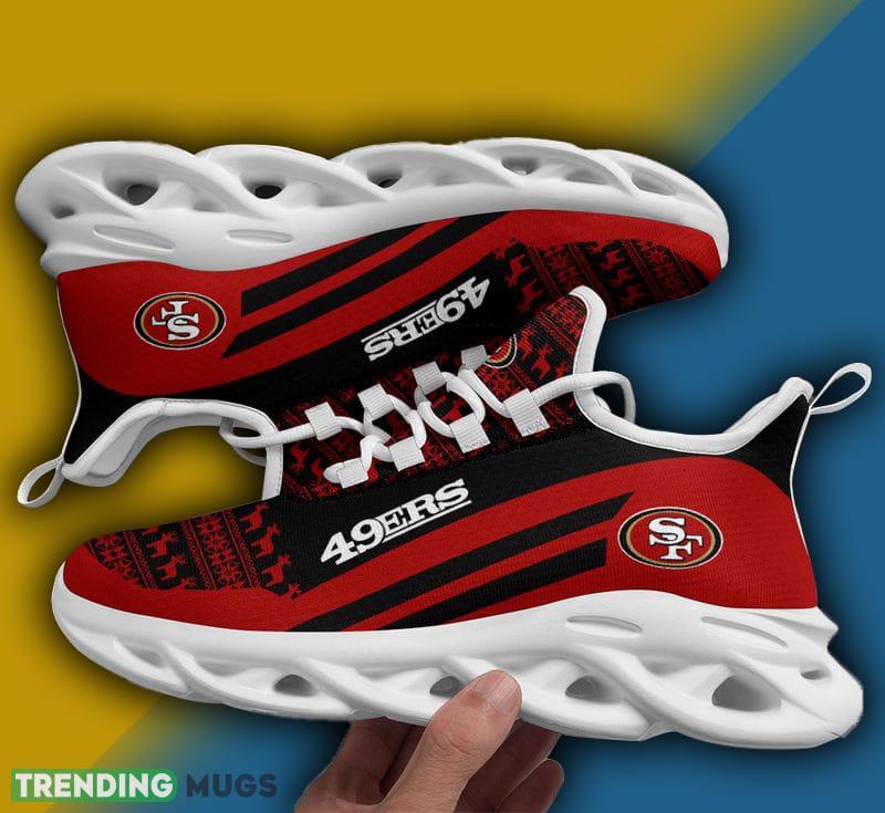 San Francisco 49ers Christmas Pattern Max Soul Shoes Unveil Christmas Sneakers - San Francisco 49ers Christmas Pattern Max Soul Shoes Christmas Sneakers Photo 1 San Francisco 49ers Christmas Pattern Max Soul Shoes Unveil Christmas Sneakers - San Francisco 49ers Christmas Pattern Max Soul Shoes Christmas Sneakers Photo 1