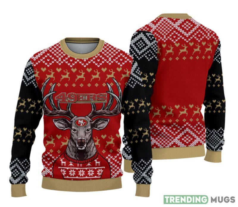 San Francisco 49ers Christmas Reindeer Knitted Sweater Gift For Men And Women - San Francisco 49ers Christmas Reindeer Knitted Sweater Gift For Men And Women San Francisco 49ers Christmas Reindeer Knitted Sweater Gift For Men And Women - San Francisco 49ers Christmas Reindeer Knitted Sweater Gift For Men And Women