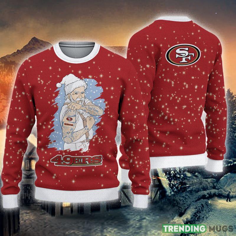San Francisco 49ers Christmas Santa Claus Tattoo Knitted Ugly Christmas Sweater AOP Gift For Men And Women - San Francisco 49ers Christmas Santa Claus Tattoo Knitted Ugly Christmas Sweater AOP Gift For Men And Women San Francisco 49ers Christmas Santa Claus Tattoo Knitted Ugly Christmas Sweater AOP Gift For Men And Women - San Francisco 49ers Christmas Santa Claus Tattoo Knitted Ugly Christmas Sweater AOP Gift For Men And Women
