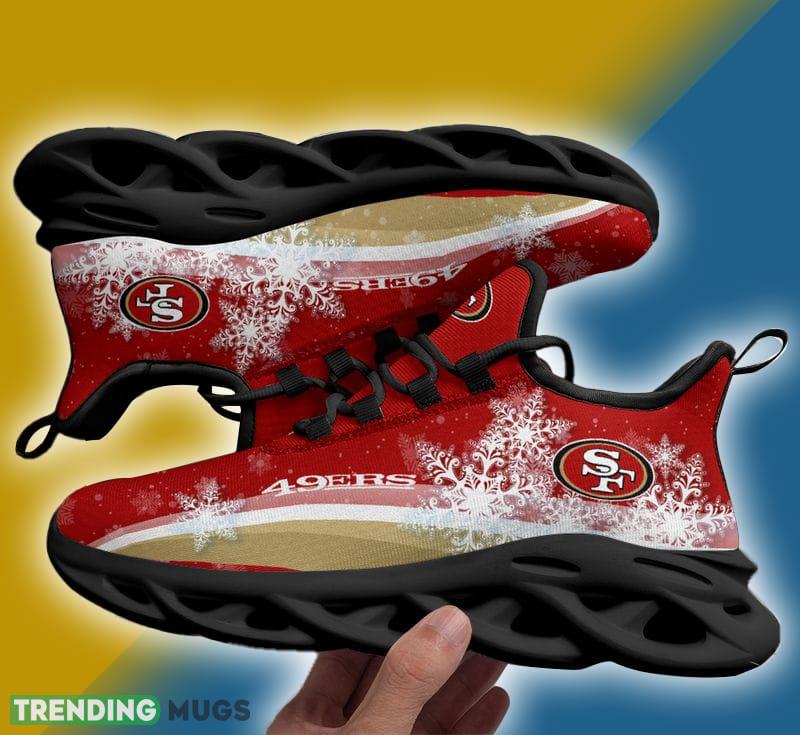 San Francisco 49ers Christmas Snow Max Soul Shoes Curate Christmas Sneakers - San Francisco 49ers Christmas Snow Max Soul Shoes Christmas Sneakers Photo 6 San Francisco 49ers Christmas Snow Max Soul Shoes Curate Christmas Sneakers - San Francisco 49ers Christmas Snow Max Soul Shoes Christmas Sneakers Photo 6