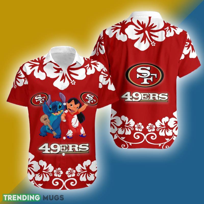 San Francisco 49ers Lilo And Stitch Hawaiian Shirt Holiday Gift For Christmas - San Francisco 49ers Lilo And Stitch Hawaiian Shirt Holiday Gift For Christmas San Francisco 49ers Lilo And Stitch Hawaiian Shirt Holiday Gift For Christmas - San Francisco 49ers Lilo And Stitch Hawaiian Shirt Holiday Gift For Christmas