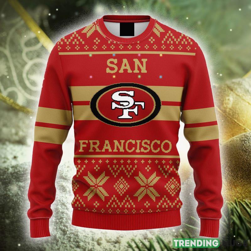 San Francisco 49ers NFL Limited Ugly Sweater Sweatshirt Season Gift Christmas - NFL San Francisco 49ers All Over Print Christmas Ugly Sweater Sweatshirt_1 San Francisco 49ers NFL Limited Ugly Sweater Sweatshirt Season Gift Christmas - NFL San Francisco 49ers All Over Print Christmas Ugly Sweater Sweatshirt_1