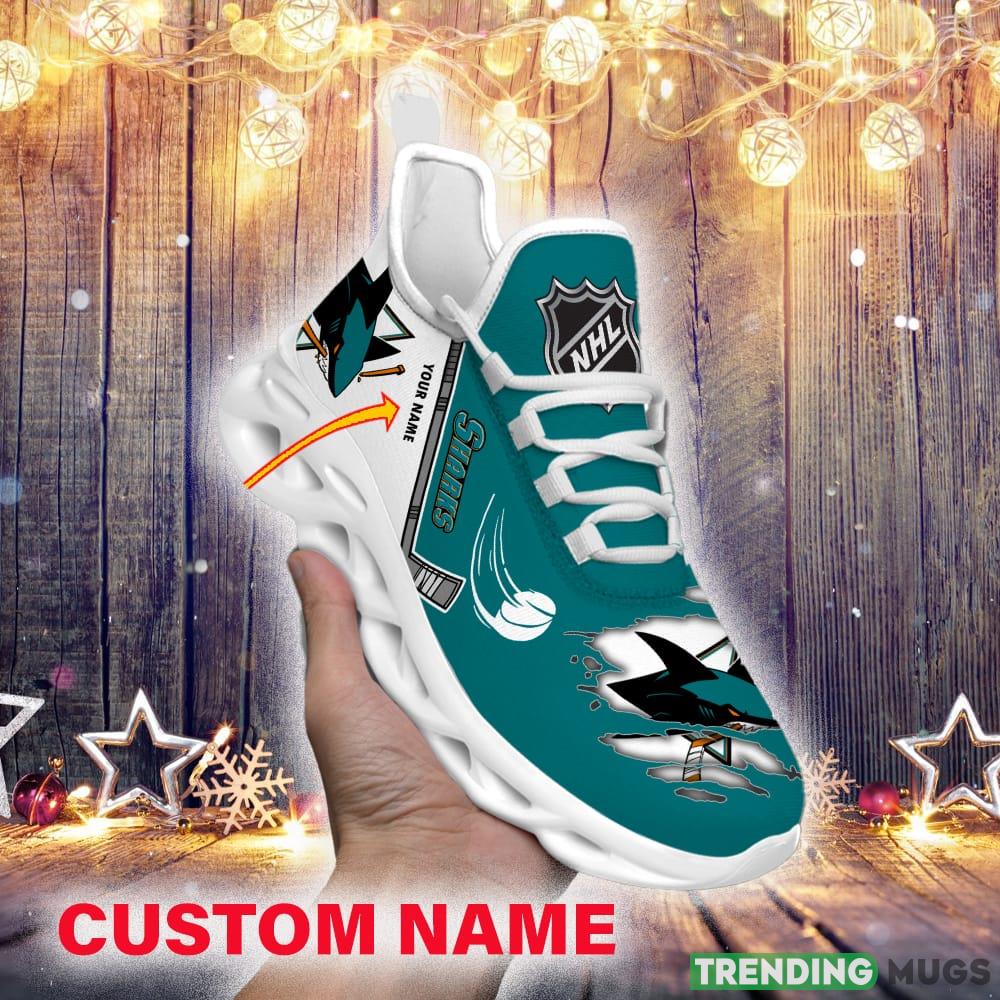San Jose Sharks Custom Name NHL Max Soul Shoes Gift For Fans Running Sneaker Max Soul San Jose Sharks Custom Name NHL Max Soul Shoes Gift For Fans Running Sneaker Max Soul