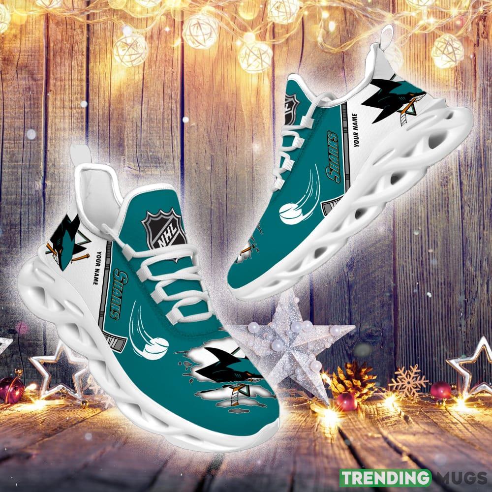 San Jose Sharks Custom Name NHL Max Soul Shoes Gift For Fans Running Sneaker Max Soul San Jose Sharks Custom Name NHL Max Soul Shoes Gift For Fans Running Sneaker Max Soul