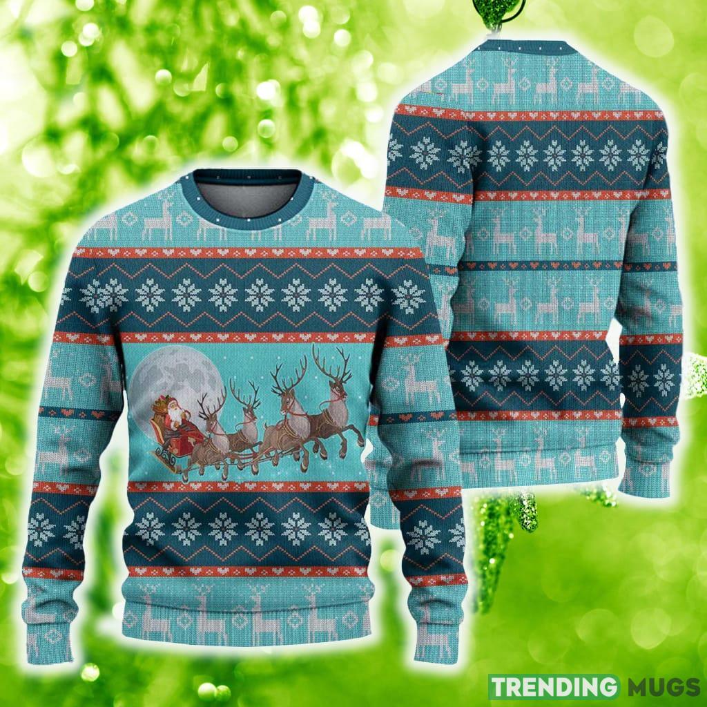 Santa And Reindeer Ugly Christmas Sweater Knitted Gift For Men And Women - Santa And Reindeer Ugly Christmas Sweater Knitted Gift For Men And Women Santa And Reindeer Ugly Christmas Sweater Knitted Gift For Men And Women - Santa And Reindeer Ugly Christmas Sweater Knitted Gift For Men And Women