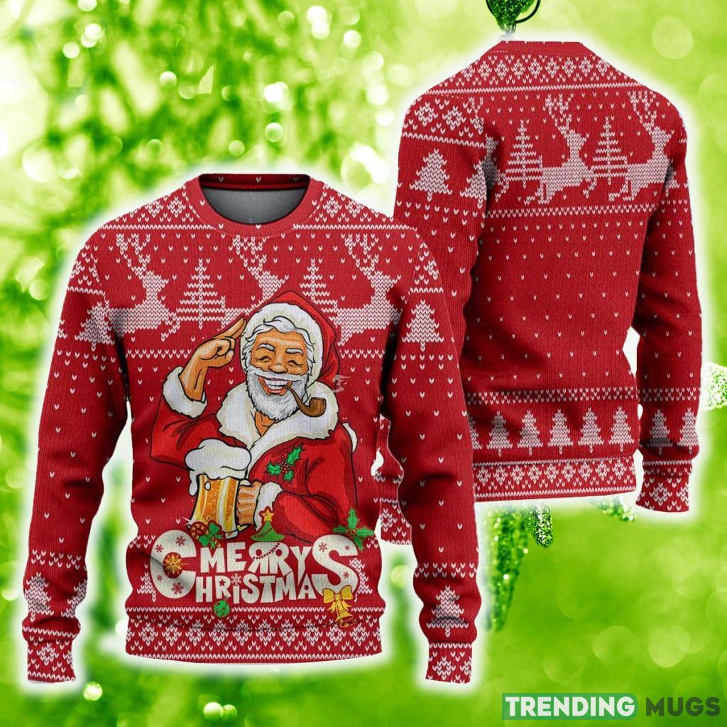 Santa Beer Glass Ugly Christmas Sweater Knitted Gift For Men And Women - Santa Beer Glass Ugly Christmas Sweater Knitted Gift For Men And Women Santa Beer Glass Ugly Christmas Sweater Knitted Gift For Men And Women - Santa Beer Glass Ugly Christmas Sweater Knitted Gift For Men And Women