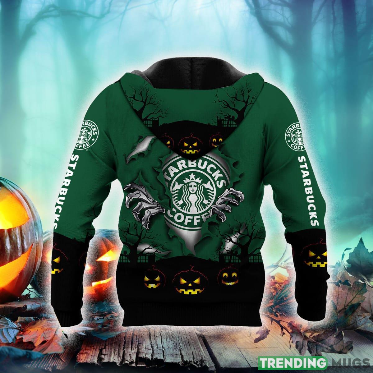 Scary Night Starbucks Coffee Hoodie Zip Hoodie Gift Halloween For Men And Women 3D Hoodies Scary Night Starbucks Coffee Hoodie Zip Hoodie Gift Halloween For Men And Women 3D Hoodies