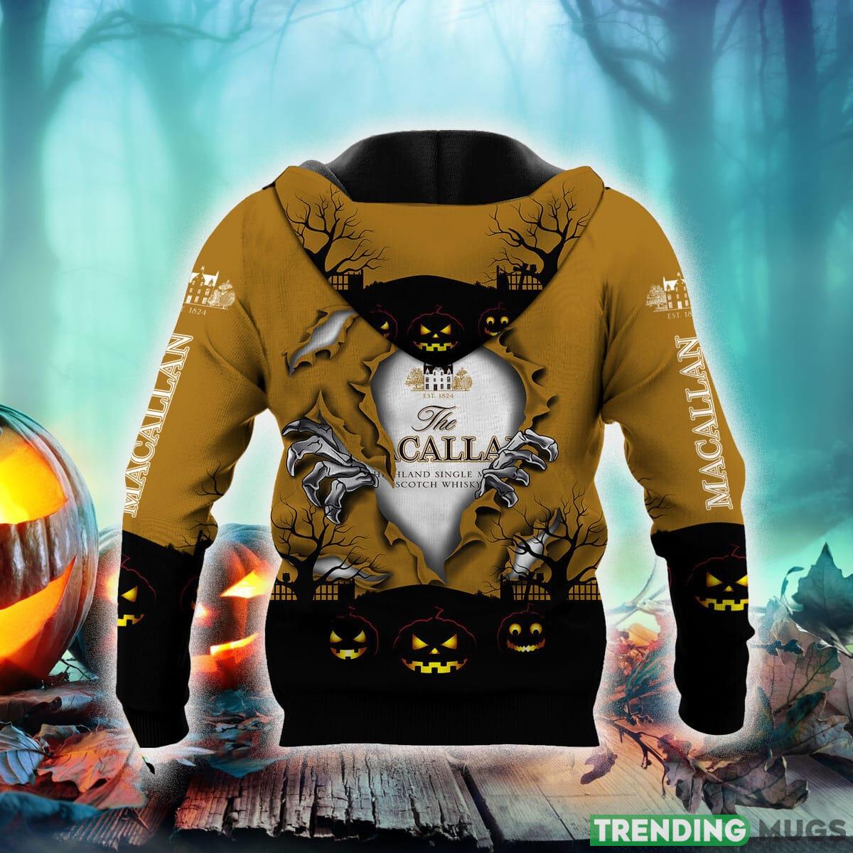 Scary Night The Macallan Hoodie Zip Hoodie Gift Halloween For Men And Women 3D Hoodies Scary Night The Macallan Hoodie Zip Hoodie Gift Halloween For Men And Women 3D Hoodies