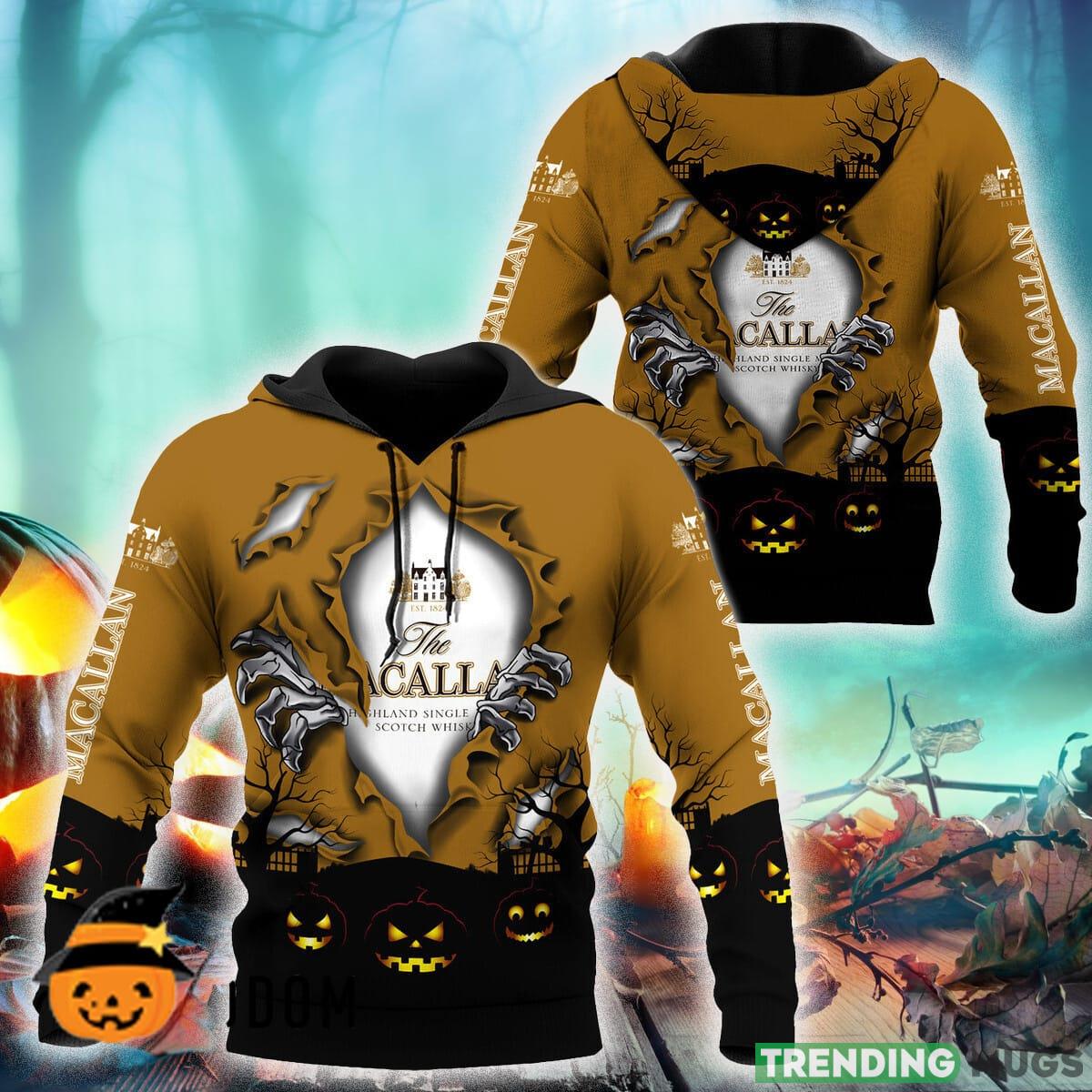Scary Night The Macallan Hoodie Zip Hoodie Gift Halloween For Men And Women - Scary Night Halloween The Macallan Hoodie & Zip Hoodie_1 Scary Night The Macallan Hoodie Zip Hoodie Gift Halloween For Men And Women - Scary Night Halloween The Macallan Hoodie & Zip Hoodie_1