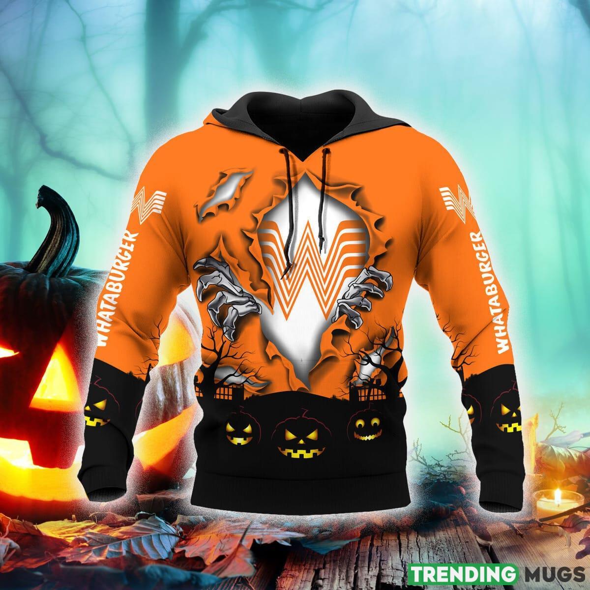 Scary Night Whataburger Hoodie Zip Hoodie Gift Halloween For Men And Women 3D Hoodies Scary Night Whataburger Hoodie Zip Hoodie Gift Halloween For Men And Women 3D Hoodies