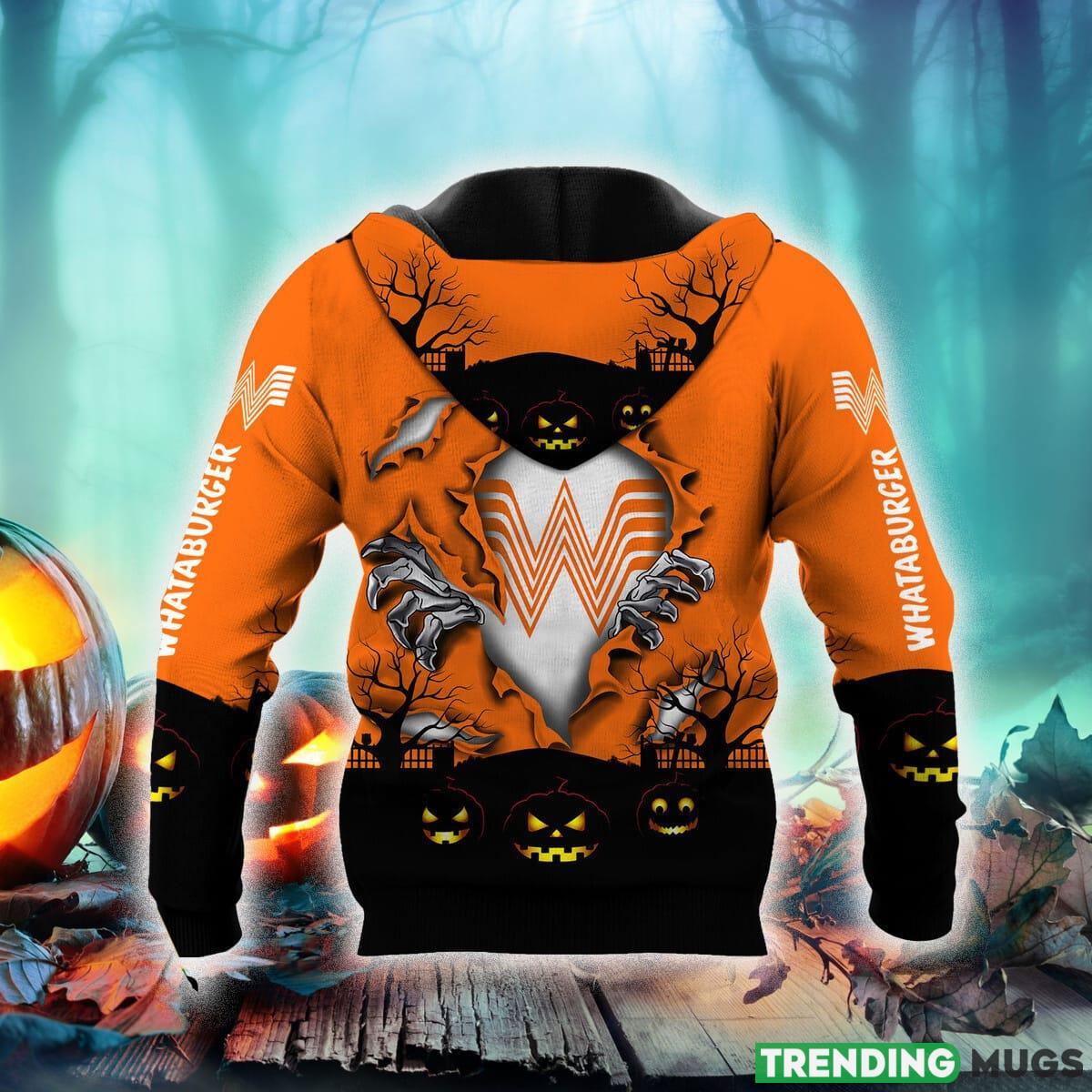 Scary Night Whataburger Hoodie Zip Hoodie Gift Halloween For Men And Women 3D Hoodies Scary Night Whataburger Hoodie Zip Hoodie Gift Halloween For Men And Women 3D Hoodies