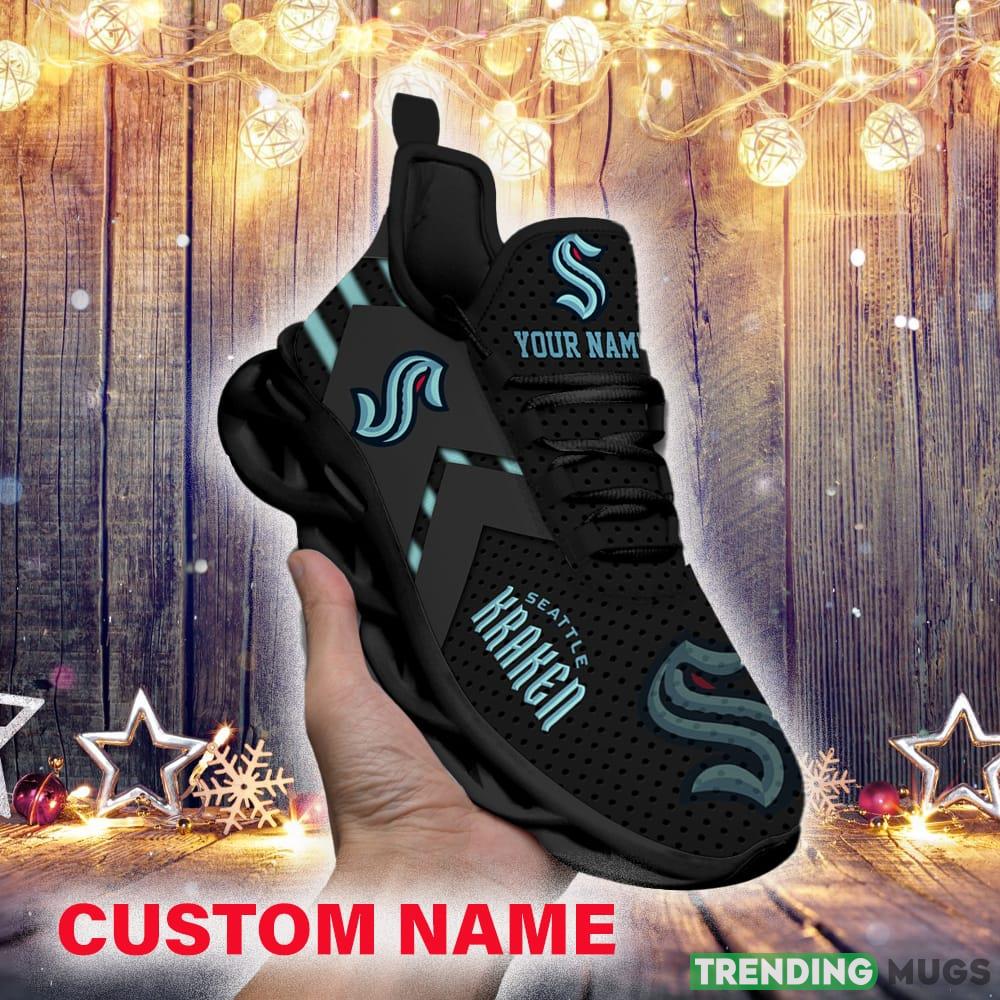 Seattle Kraken Custom Name NHL Luxury Max Soul Shoes Gift For Fans Running Sneaker - Seattle Kraken Personalized NHL Luxury Max Soul Shoes_1 Seattle Kraken Custom Name NHL Luxury Max Soul Shoes Gift For Fans Running Sneaker - Seattle Kraken Personalized NHL Luxury Max Soul Shoes_1