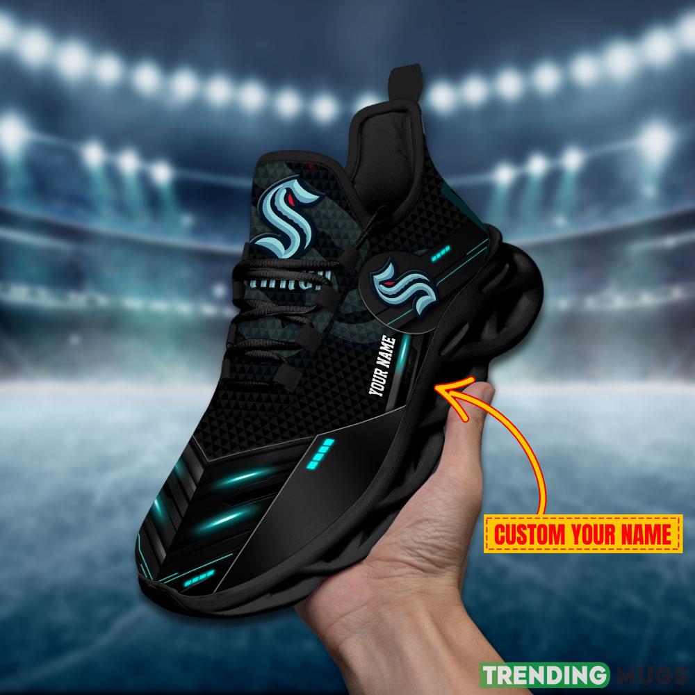 Seattle Kraken NHL Sport Black Max Soul Shoes Custom Name Running Sneakers For Fans Gift - Seattle Kraken- Personalized NHL Sport Black Max Soul Shoes_1 Seattle Kraken NHL Sport Black Max Soul Shoes Custom Name Running Sneakers For Fans Gift - Seattle Kraken- Personalized NHL Sport Black Max Soul Shoes_1