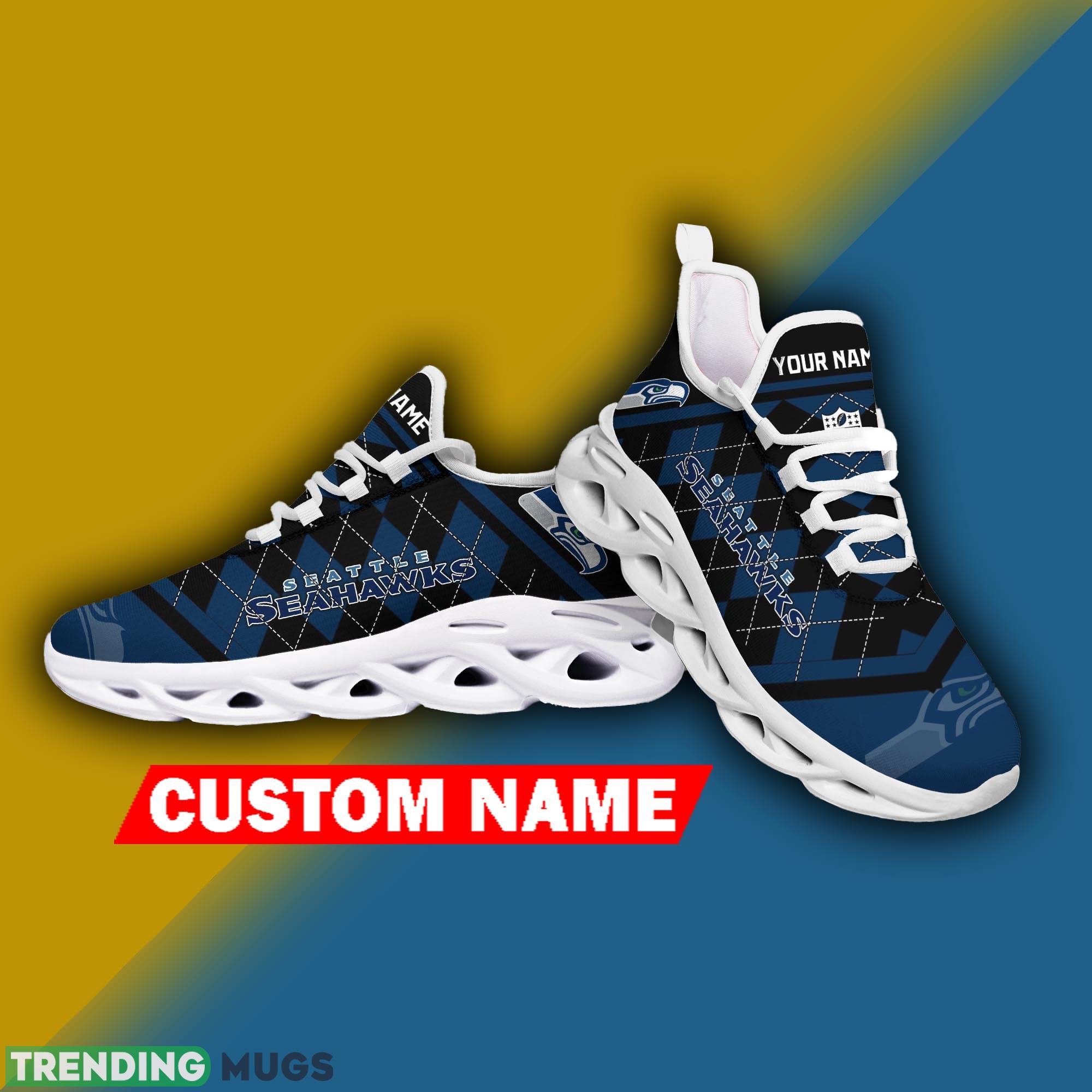 Seattle Seahawks NFL Christmas Sneakers Unique Personalized Max Soul Shoes Max Soul Seattle Seahawks NFL Christmas Sneakers Unique Personalized Max Soul Shoes Max Soul