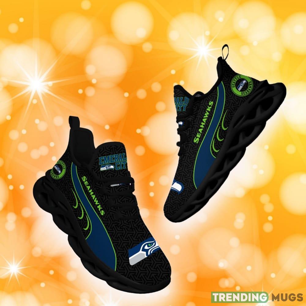 Seattle Seahawks NFL New Versatile Max Soul Sneaker For Men And Women Sports Shoes Fans Gift Max Soul Seattle Seahawks NFL New Versatile Max Soul Sneaker For Men And Women Sports Shoes Fans Gift Max Soul