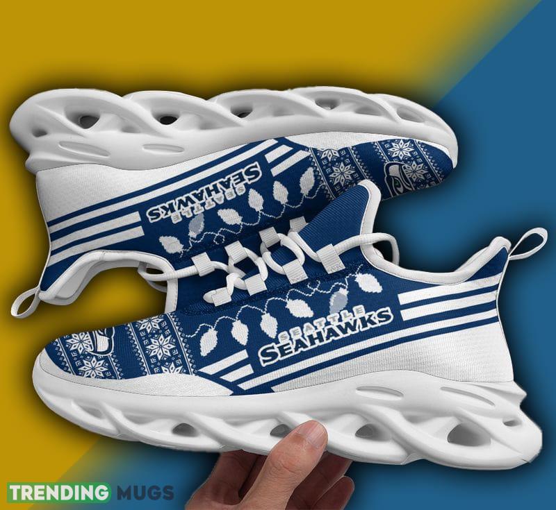 Seattle Seahawks X-max Santa Claus Max Soul Shoes Energize Christmas Sneakers - Seattle Seahawks X-max Santa Claus Max Soul Shoes Christmas Sneakers Photo 1 Seattle Seahawks X-max Santa Claus Max Soul Shoes Energize Christmas Sneakers - Seattle Seahawks X-max Santa Claus Max Soul Shoes Christmas Sneakers Photo 1