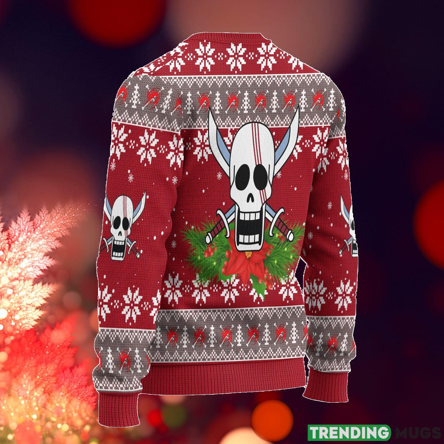 Shanks One Piece Anime Xmas Ideas Ugly Christmas Sweater Gift Thanksgiving 3D Sweater Shanks One Piece Anime Xmas Ideas Ugly Christmas Sweater Gift Thanksgiving 3D Sweater
