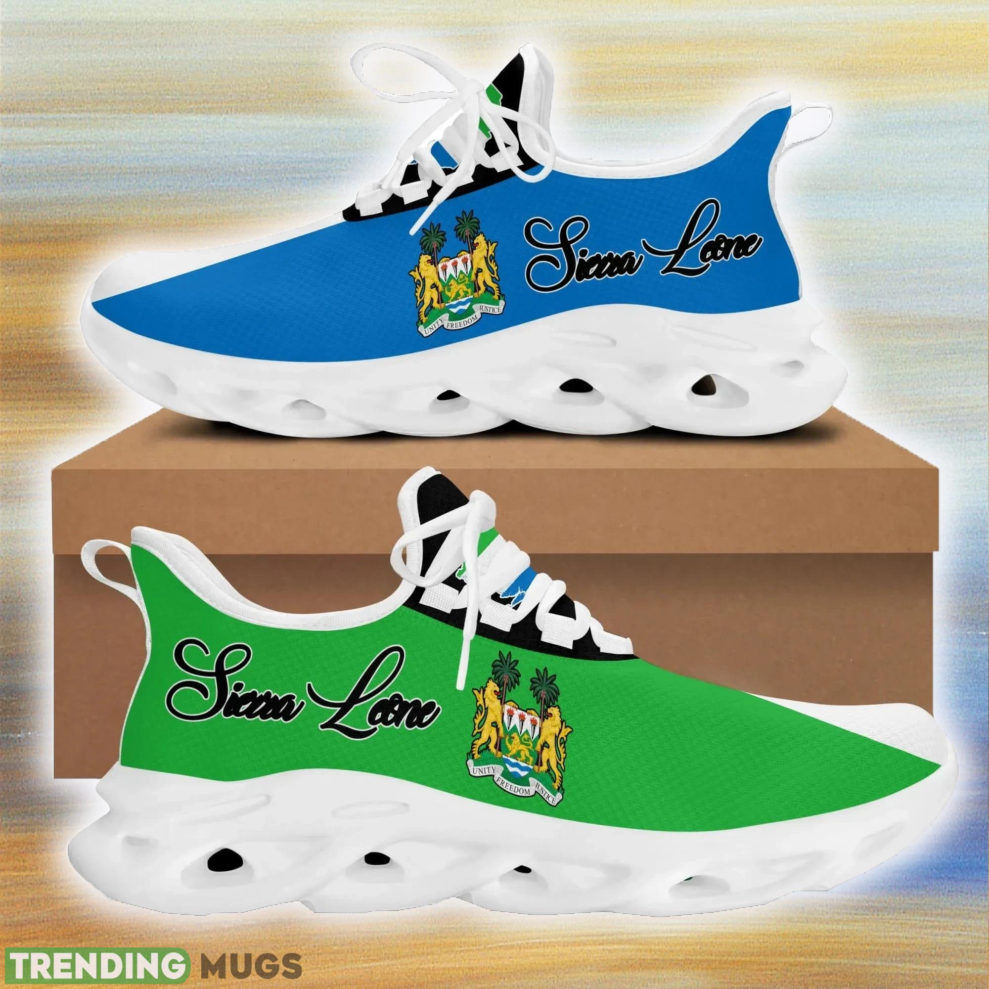 Sierra Leone Max Soul Shoes Unisex Sneakers For Men And Women Gift Max Soul Sierra Leone Max Soul Shoes Unisex Sneakers For Men And Women Gift Max Soul