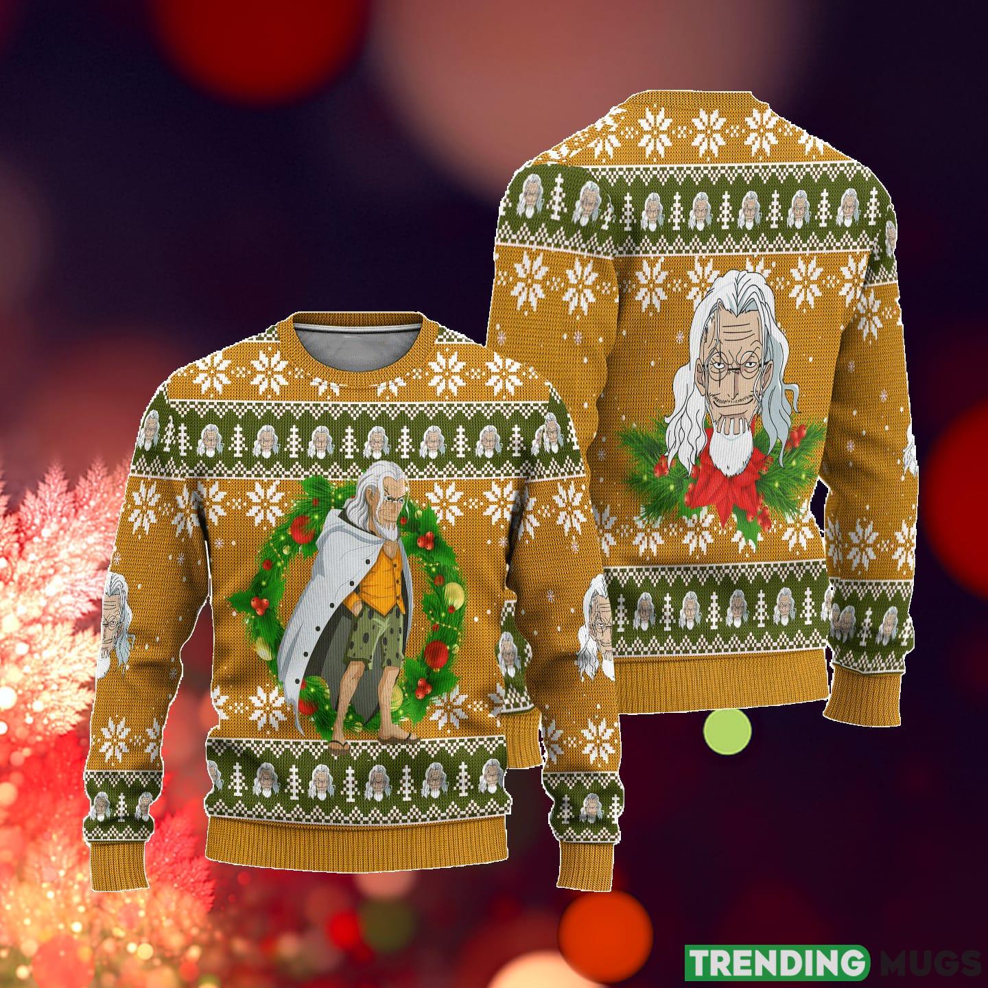 Silvers Rayleigh One Piece Anime Xmas Ideas Ugly Christmas Sweater Gift Thanksgiving 3D Sweater Silvers Rayleigh One Piece Anime Xmas Ideas Ugly Christmas Sweater Gift Thanksgiving 3D Sweater