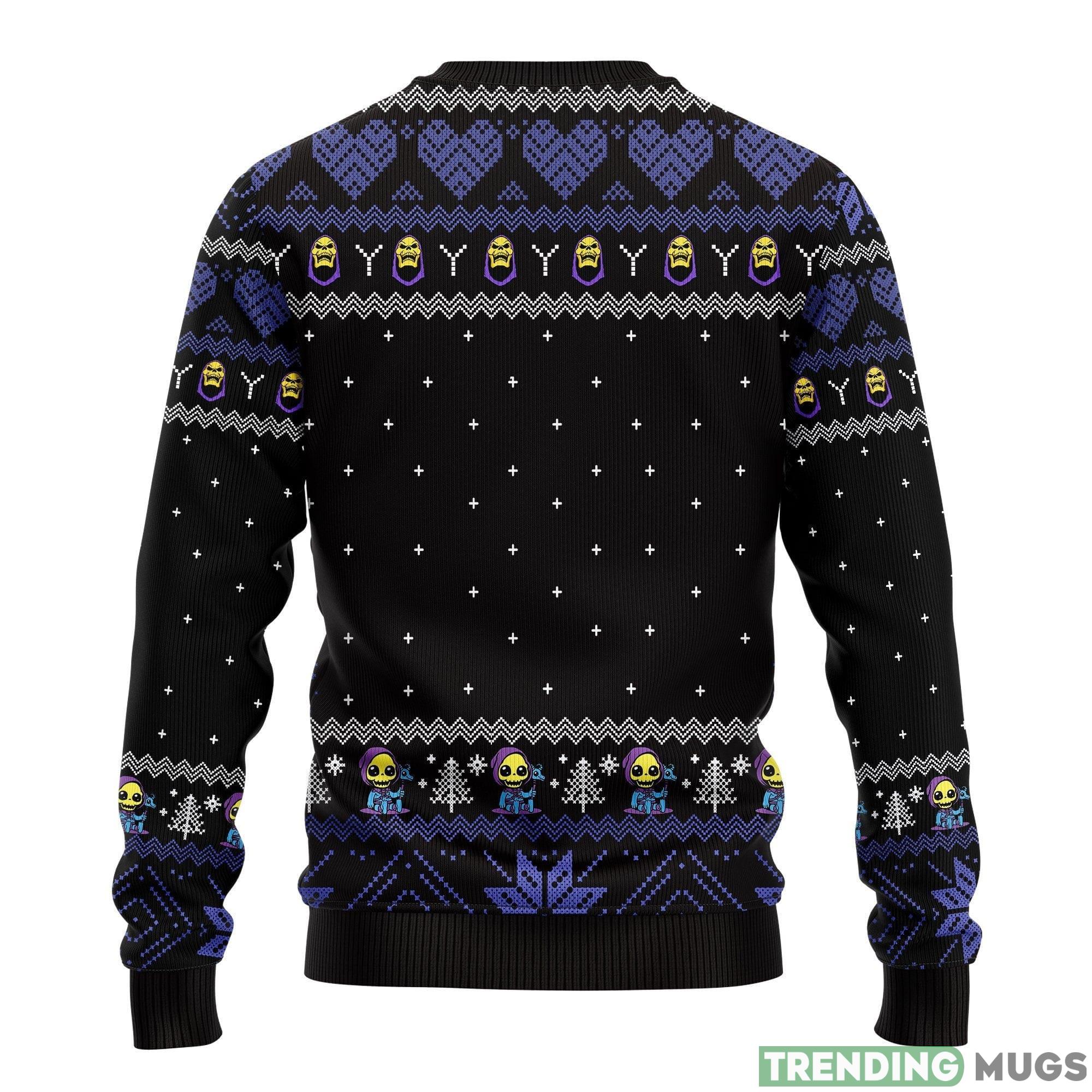 Skeletor Ideas Ugly Christmas Sweater Gift Thanksgiving 3D Sweater Skeletor Ideas Ugly Christmas Sweater Gift Thanksgiving 3D Sweater