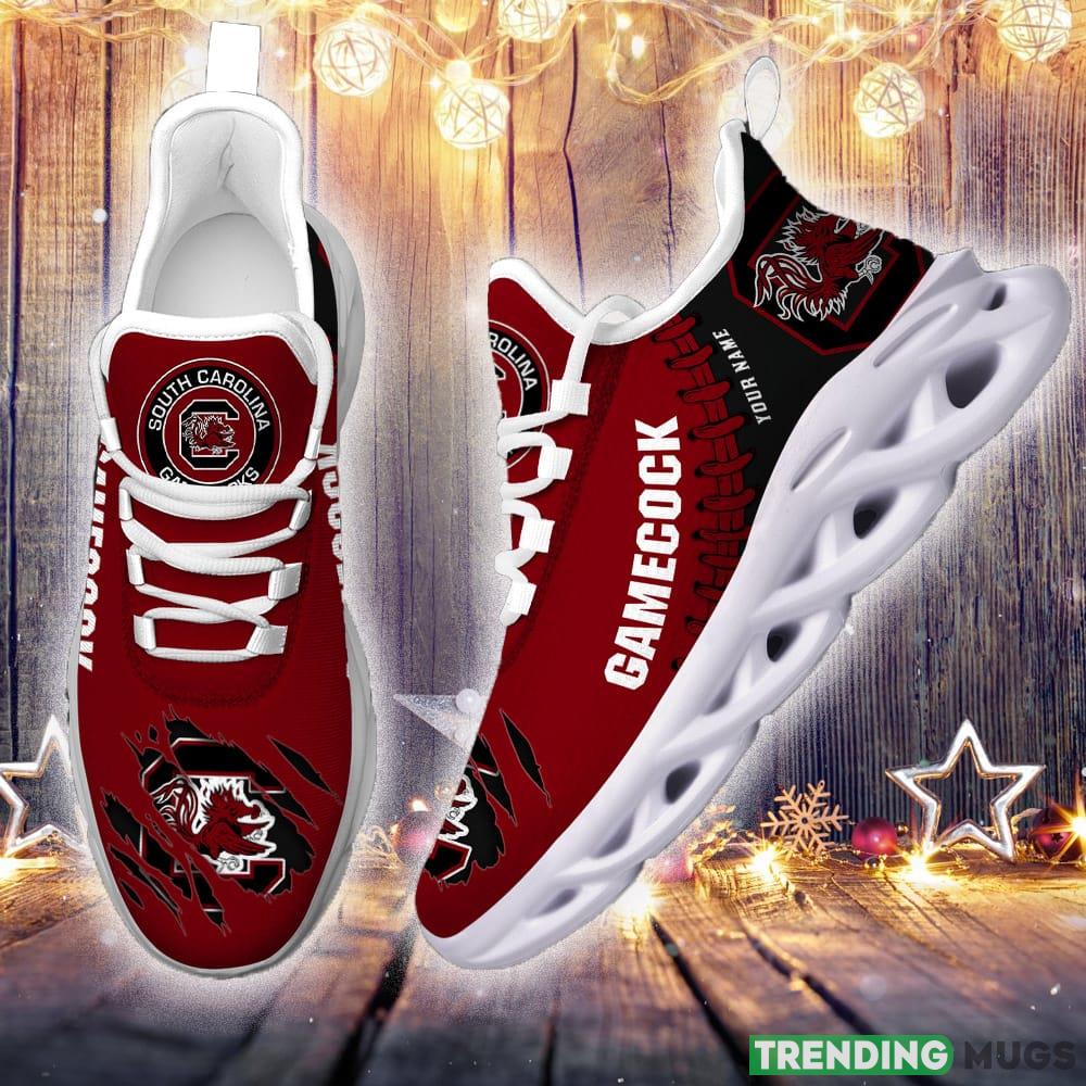 South Carolina Gamecocks Custom Name Max Soul Shoes Chunky Sneakers Gift For Fans Max Soul South Carolina Gamecocks Custom Name Max Soul Shoes Chunky Sneakers Gift For Fans Max Soul